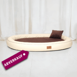 sale | gilbert vip orthopädisches hundebett | creme braun | 150x110cm