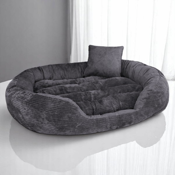 philip soft cord velours 110 140 170cm xl xxl xxxl hundesofa | hundebett