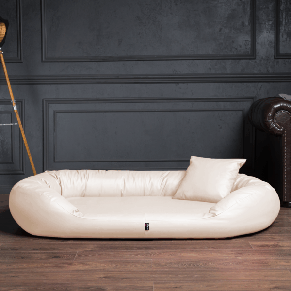 sale | sammy easy clean orthopädisches hundebett | creme | 220x120cm
