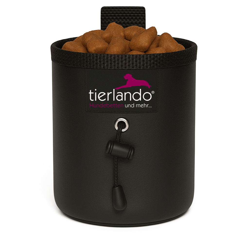 lio doppellagiger leckerlibeutel aus kunstleder leckerlietasche snackbeutel