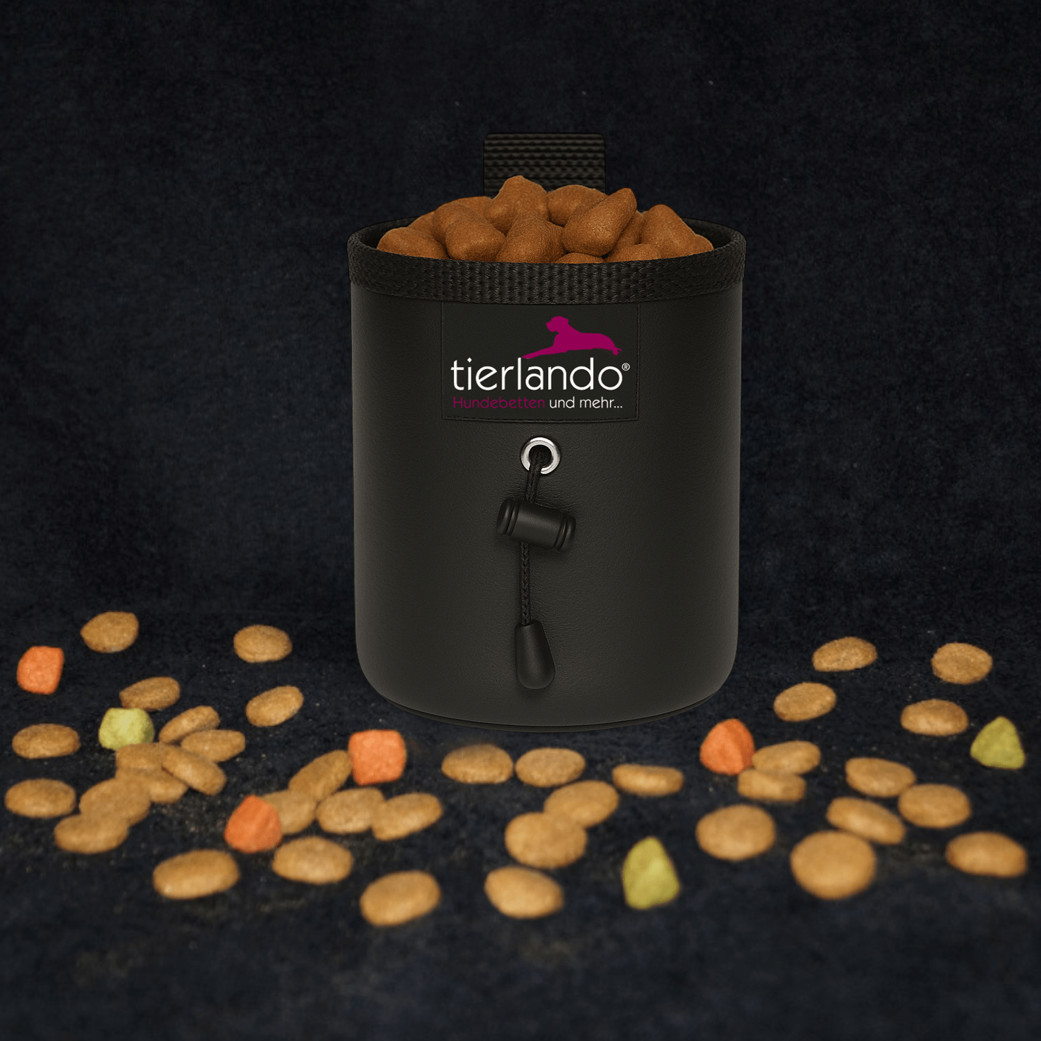 lio doppellagiger leckerlibeutel aus kunstleder leckerlietasche snackbeutel