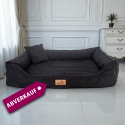 sale | maddox soft red line 1 orthopädisches hundebett hundesofa | schwarz | 120x85cm