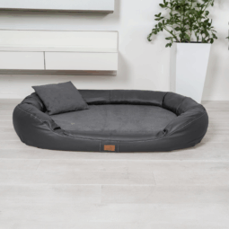 sale | lennart vip visco plus orthopädisches hundebett | graphit | 85x65cm