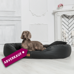 sale | lennart vip visco plus orthopädisches hundebett | schwarz | 85x65cm