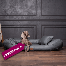 sale | orthopädisches hundesofa lennart easy clean visco plus | graphit | 85x65cm