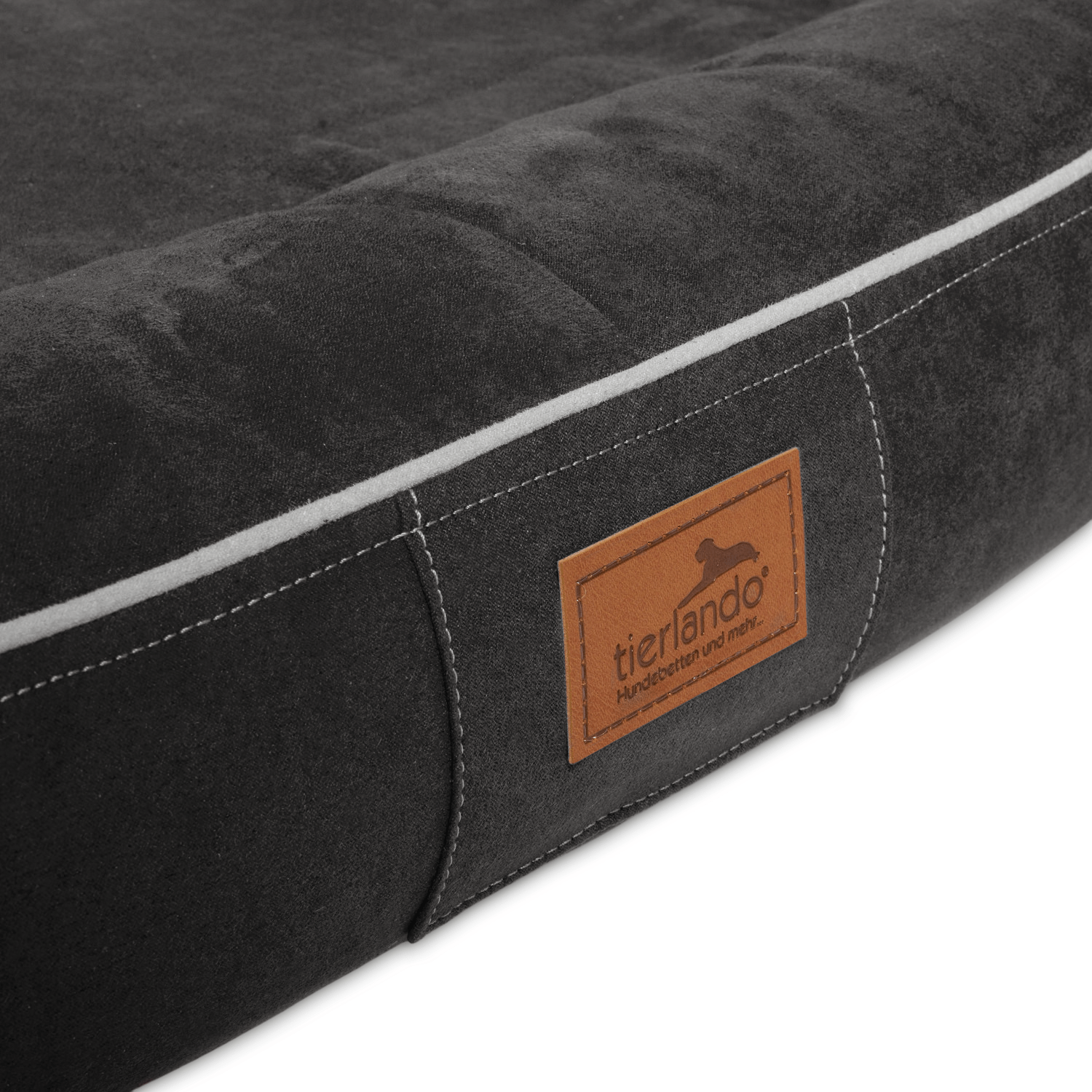 sale | orthopädisches hundebett marlon visco plus | graphit | 85x65cm