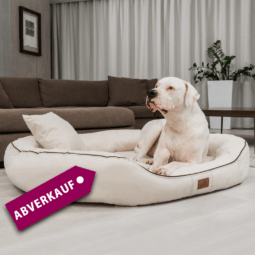 sale | orthopädisches hundebett marlon visco plus | creme | 85x65cm