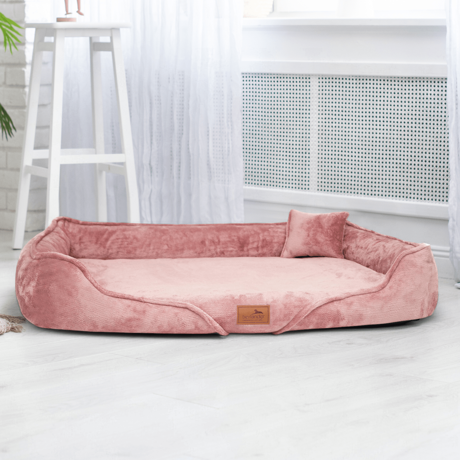 sale | tyson orthopädisches hundebett | altrosa | 130x100cm