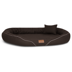 tiffany couture orthopädisches hundebett 115x90cm, 01 braun