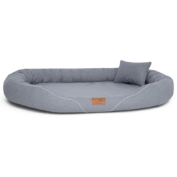 tiffany couture orthopädisches hundebett 115x90cm, 02 graphit